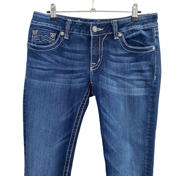 Miss Me - Embellished Mid Rise Skinny - Size 30 - Picture 2 of 12